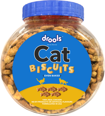 Drools Oven Baked Biscuits For Cat - Jar